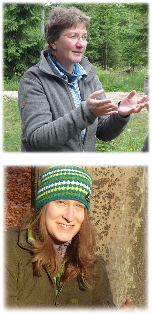 Almut und Hiltrud Moshammer, Team naturpädagogik Almut und Hiltrud Moshammer, Team naturpädagogik
